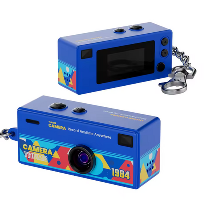 Mini Cámara Retro Llavero 1080P