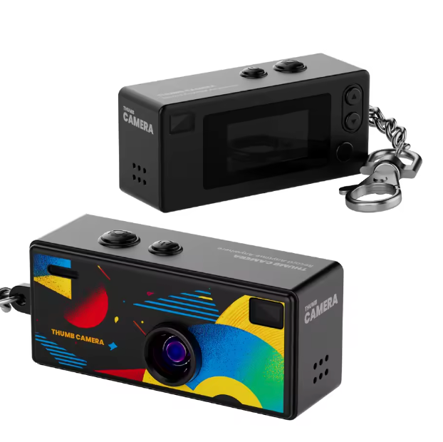 Mini Cámara Retro Llavero 1080P