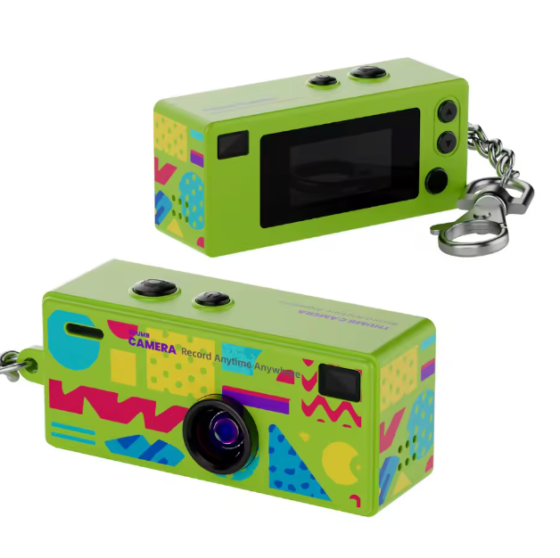 Mini Cámara Retro Llavero 1080P